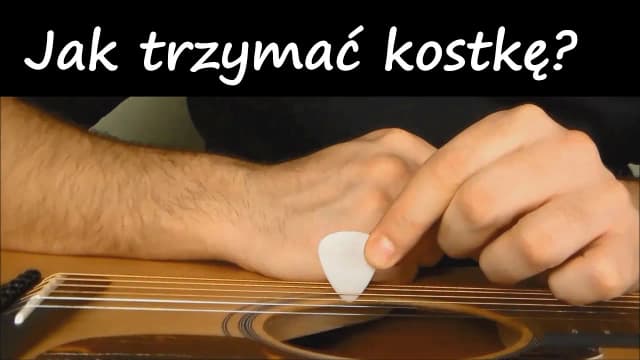 Jak trzymać kostkę do gitary, aby uniknąć bólu i poprawić technikę Jak trzymać kostkę do gitary, aby uniknąć bólu i poprawić technikę
