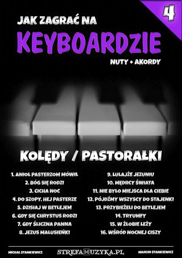 Jak zagrać kolędy na keyboardzie – proste akordy i nuty dla każdego Jak zagrać kolędy na keyboardzie – proste akordy i nuty dla każdego